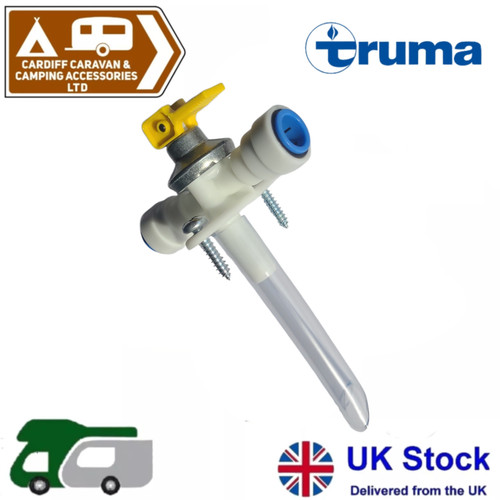 Safety drain valve for - for, truma