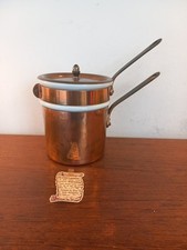 VINTAGE COPPER & PORCELAIN