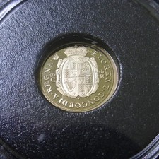 Charles I Juxon Medal Solid 1g Gold Coin Proof 