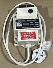 RS Components 200VA Step Down