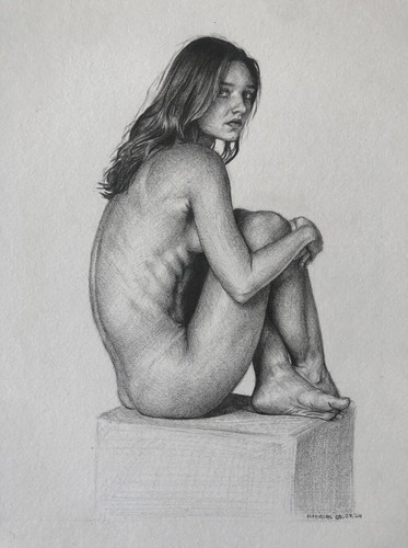 Original pencil figure - pencil,