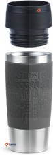 Emsa N20202 Travel Mug Classic Insulated 0.36 Litres, Comfort Screw Cap