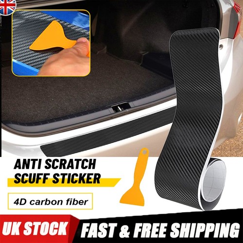 Car rear boot bumper sill - rear,