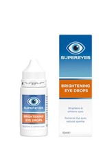3 X Supereyes Brightening eye drops Brightens & Whitens 10ml ml New ! Free Post