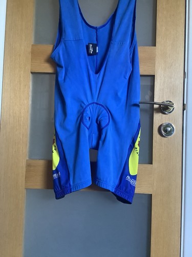 Biemme bib shorts blue - bib, yellow