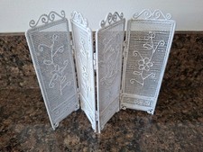 Dolls House Miniature scale 1:12th Dressing screen/ room divider. 