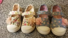 2 Pairs of baby girls shoes size 4 from Walkright