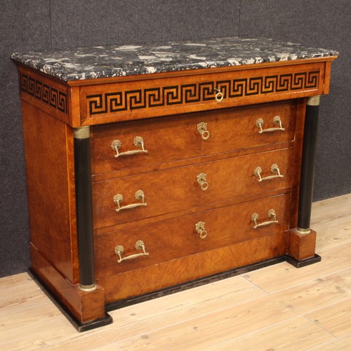 Commode antique empire - commode,