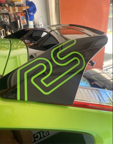 Focus mk2 spoiler stickers - rs,