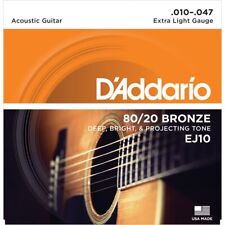 D'Addario 80/20 Bronze Acoustic Guitar Strings