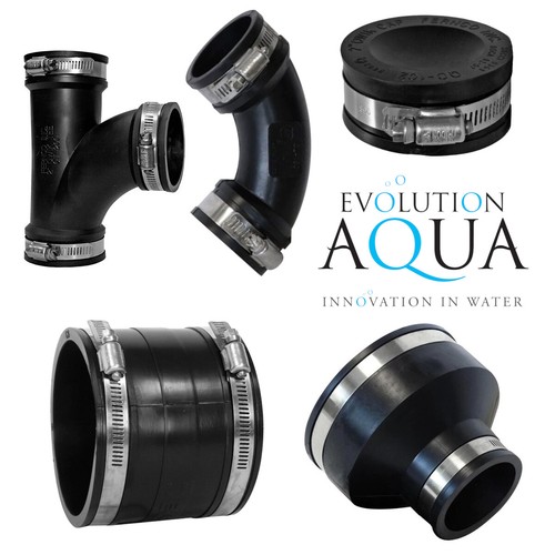 Pond rubber connectors - rubber,