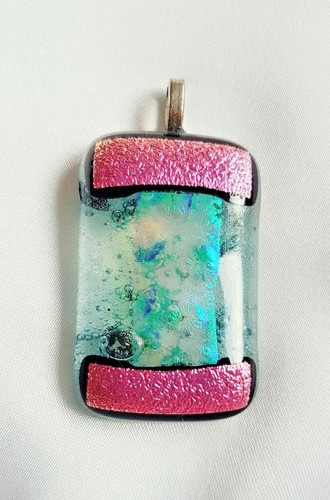 Pendant dichroic glass - pendant,