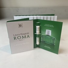 10 X Laura Biagiotti Roma UOMO GREEN SWING EDT   1.2ml Sample Spray