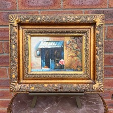 Ornate On Board Gold Gilt