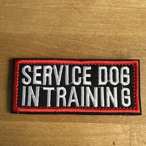 Service dog harness patch - dog,