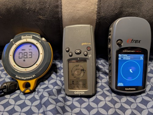 Lot handheld gps - handheld, garmin