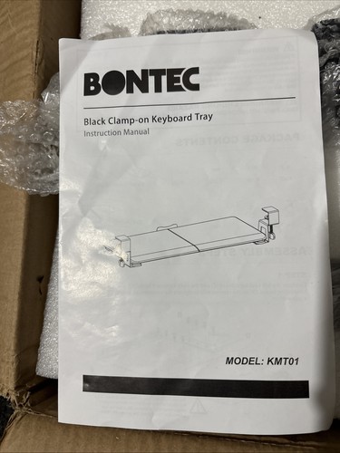 Bones brown clamp keyboard - clamp, on