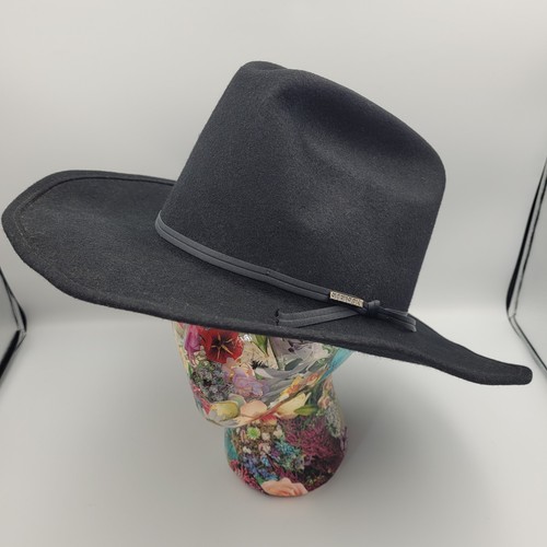 Stetson black cowboy - black, hat