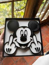 3D Printed -Mickey Mouse Middle Finger Sign - Made By Brettin3D