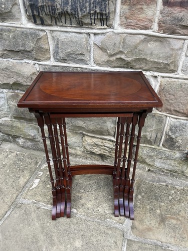 Antiques mahogany nest - mahogany, 4