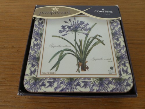 Retro pimpernel set 6 - of,