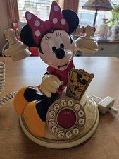 Vintage Disney's Minnie Mouse Telemania Telephone