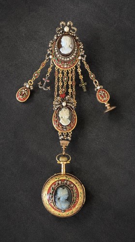 Antique victorian gold enamel - victorian,
