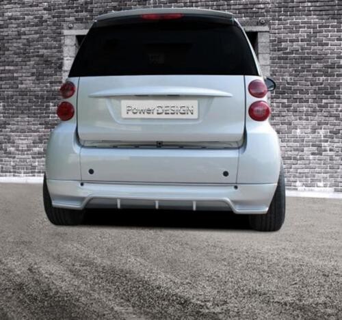 Rear bumper spoiler - for, smart