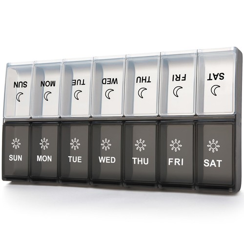 Weekly pill box day large - pill,