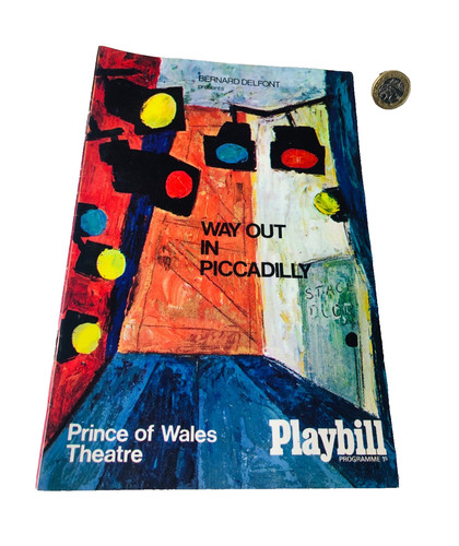 Theatre programme way - programme, out