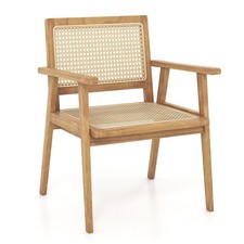 Outdoor wood dining chair - dining,