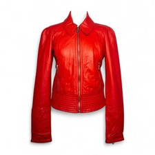 Miss Sixty Red Leather Biker