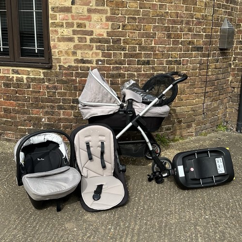 Silver cross wayfarer pram - silver,