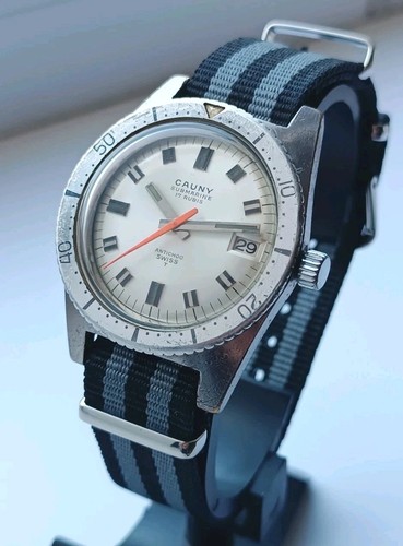Vintage watch cauny submarine - watch,