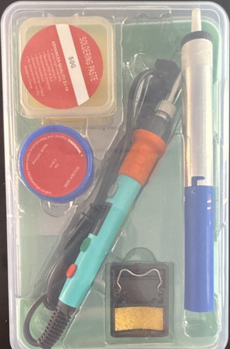 Corded soldering iron kit - iron,