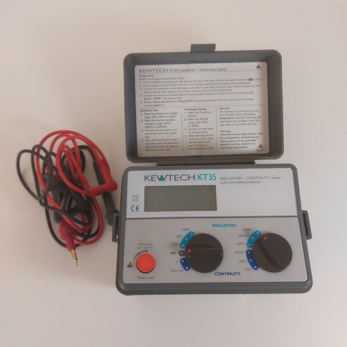 Kewtech kt35 digital - kewtech,