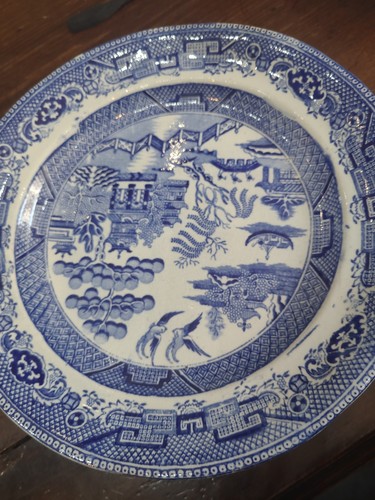 Vintage blue willow - vintage,