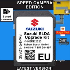 LATEST SAT NAV SD CARD UPDATE SUZUKI SWIFT BALENO SX4 IGNIS VITARA UK EU MAP
