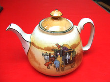 Vintage Royal Doulton Coaching Days Teapot