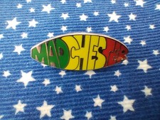 Genuine Vintage Madchester Manchester Indie Dance Enamel Badge (A252)