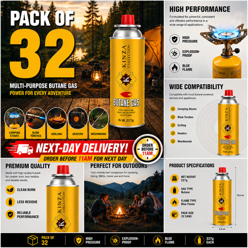 32x new butane - butane, gas