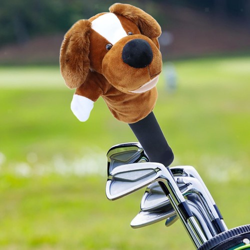 Fairway wood plush dog - wood,