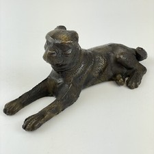 Vintage Bronze Sculpture Of A