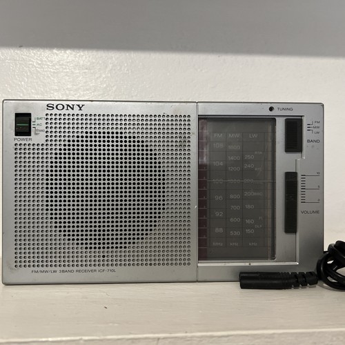 Vintage sony icf 710l band - icf-710l,