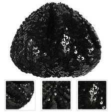 Sequin Beanie Hat Bling Beret