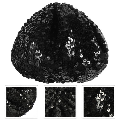 Sequin beanie hat bling - beanie, beret