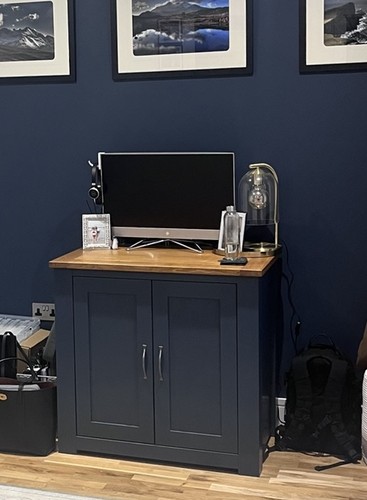 Solid oak desk - solid,