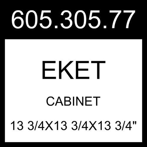 Ikea eket cabinet brown walnut - ikea,