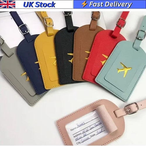 Address tag for suitcase - for,