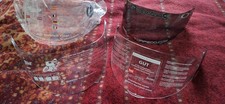 Various Motorcycle Helmet Visors..Shoei...Nitro...Crivit